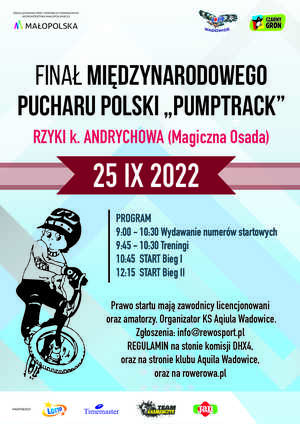 Puchar Polski Pump Track-25 września 2022. Rzyki 