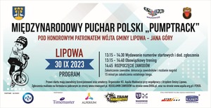 Regulamin - Puchar Polski PumpTrack 30 września 2023 (sobota) Lipowa k/Żywca